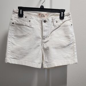 Signature by Levi Strauss White Jean Shorts